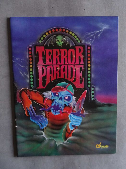 Caderneta de cromos Terror Parade (tem 20 cromos)