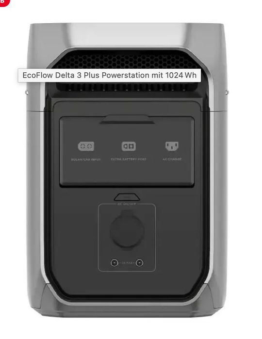 EcoFlow DELTA 3 PLUS. Новая.