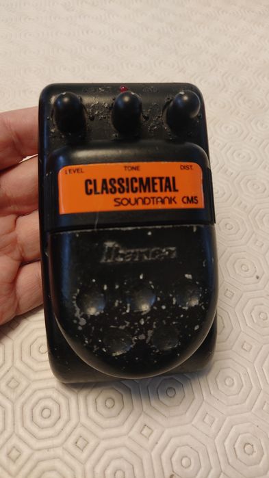 Pedal Ibanez soundtank Classicmetal CM5 vintage anos 90