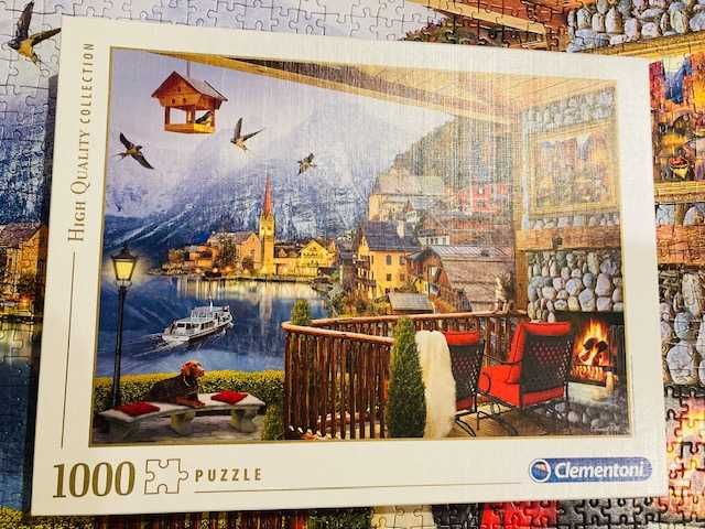 Puzzle 1000 peças Hallstatt - Clementoni
