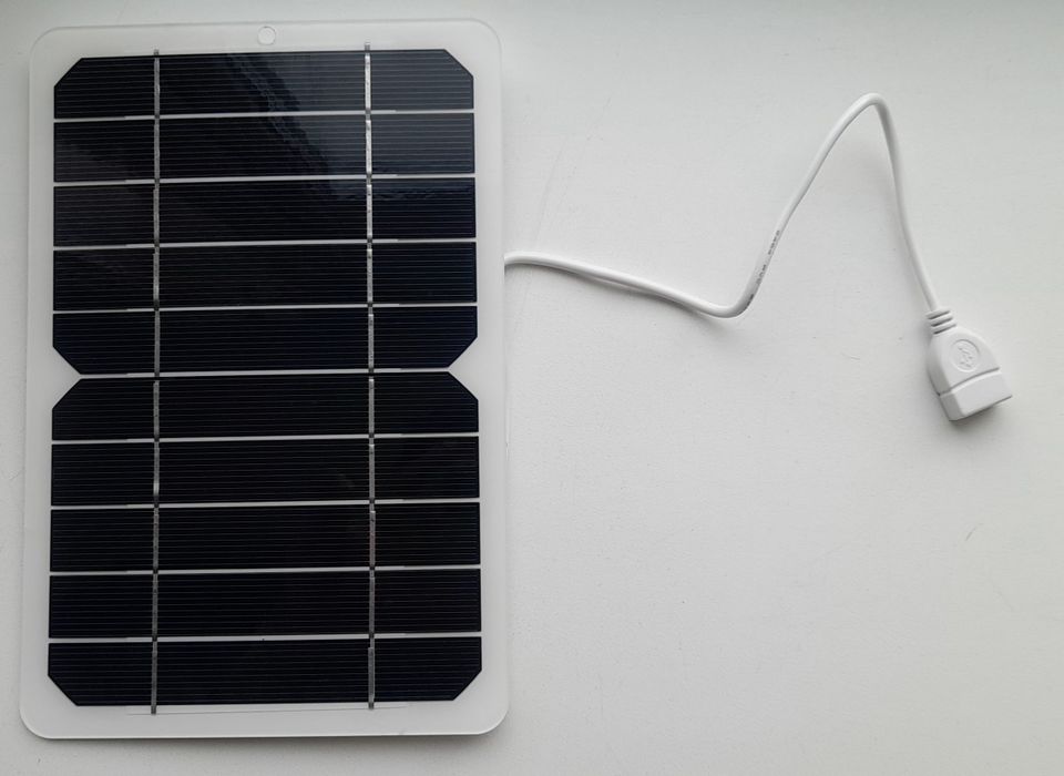 Сонячна портативна зарядна панель (USB Solar Panel Charger)