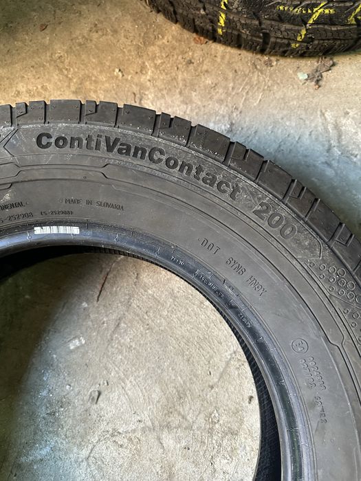 4x opony letnie 195/75R16C Continental ContiVanContact 200 7/8mm 2023