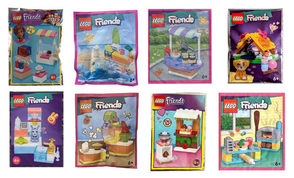 LEGO Friends zestaw foilpack 8szt. - F23