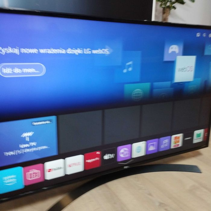 Telewizor LG 49 lub 55 cali SMART