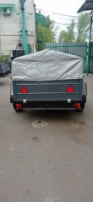 Одноосный автомобильный прицеп(2000х1280) тент,документы,доставка!