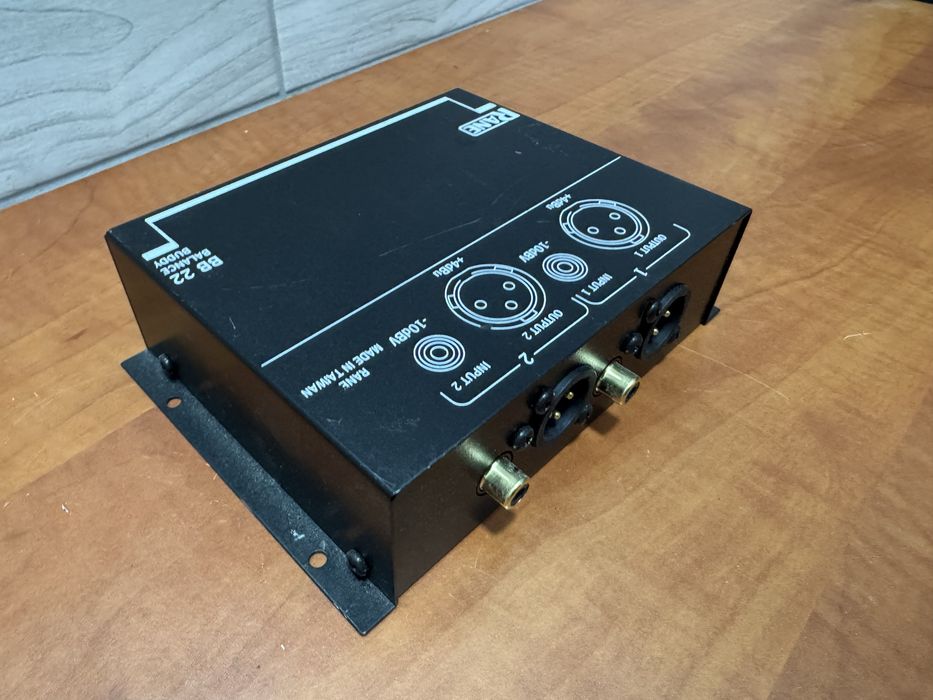 Rane bb22 konwerter xlr rca jak dibox okazja
