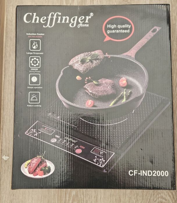 Cheffinger CF-IND2000, mały palnik/kuchenka