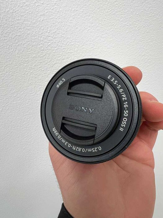 об'єктив Sony E PZ 16-50mm f/3.5-5.6 OSS II Black (SELP16502)