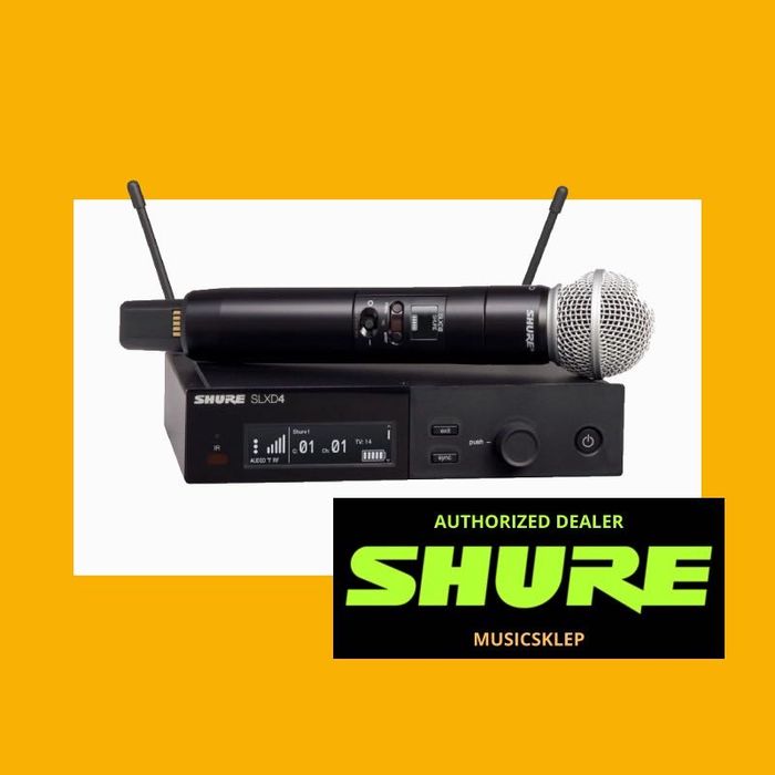SHURE SLXD24E/SM58-G59 - system bezprzewodowy