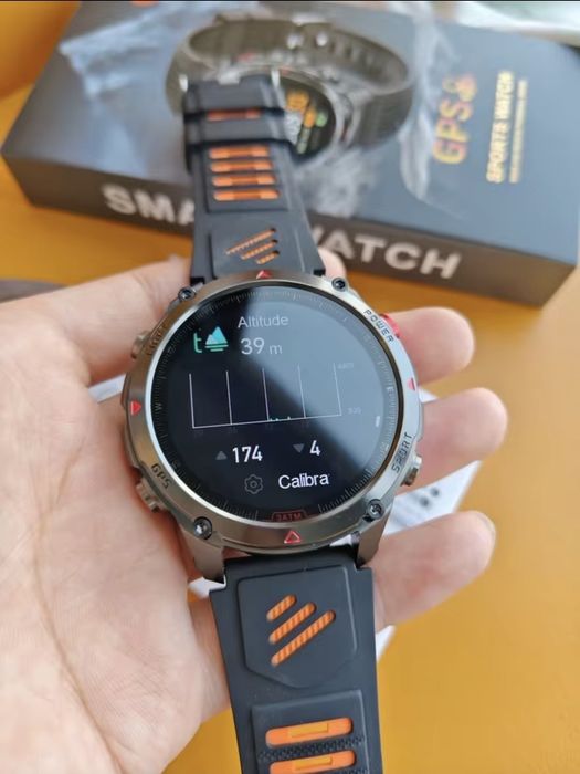Smartwatch Outdoor GPS AMOLED | Rozmowy | Bateria 540mAh | PL