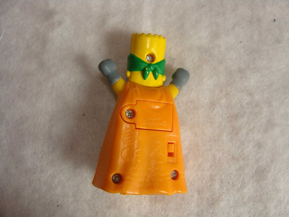 Boneco Bart Simpson - Burger King