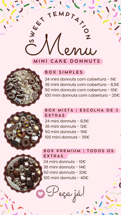 Mini Cake Donnuts