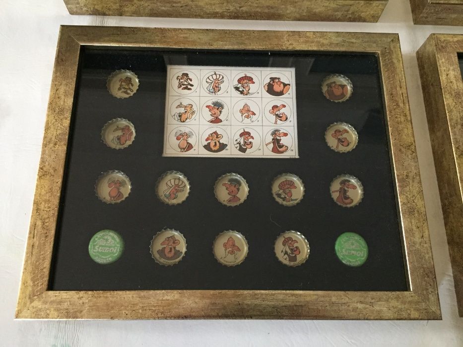 Quadros caricas Tónius loto Sumol