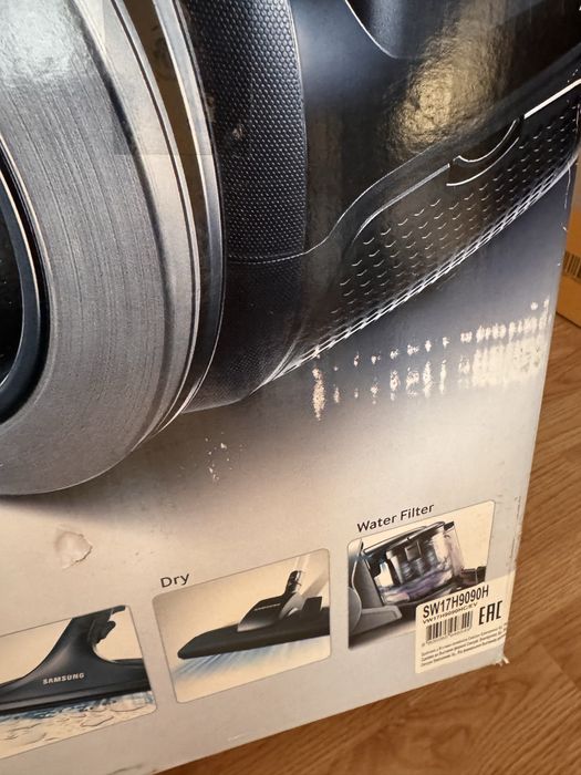 Пылесос Samsung VW9000 Motion Sync + коробка