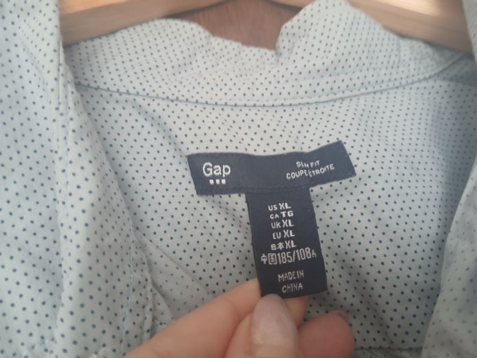 GAP Koszula w drobne kropeczki Bawełniana XL