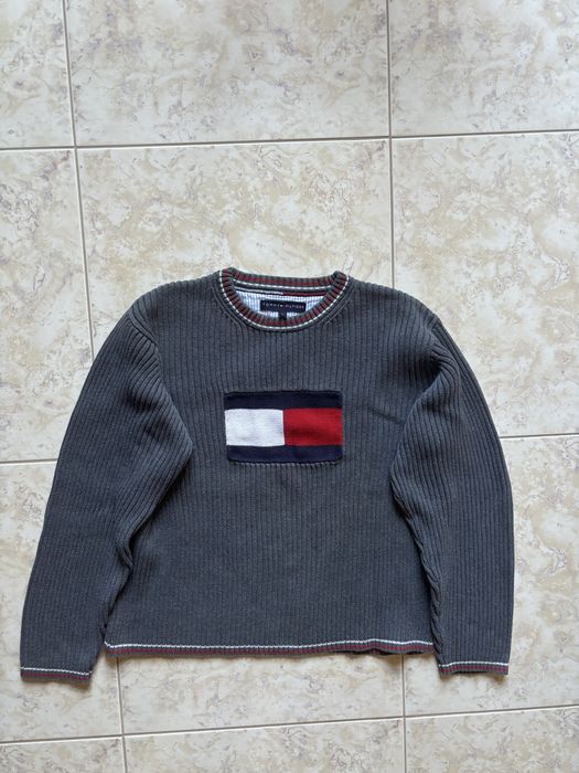 Вінтажний вязаний світер tommy hilfiger