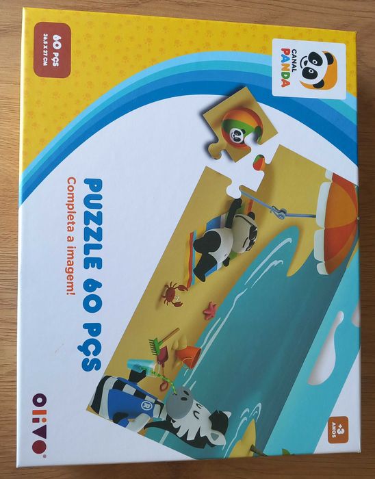 Puzzle Panda 60 Peças