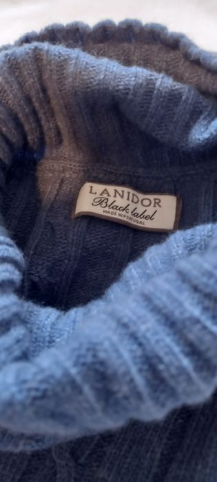 Vestido de inverno Lanidor azul, tam S.