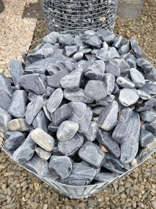 Otoczak BLUE DREAM Kamienie ozdobne do ogrodu taras donice ice blue akwarium