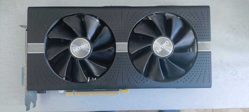 Відеокарта Sapphire AMD Radeon RX 580 8Gb Nitro+ (11265-01) (11265-01-20G) (GDDR5, 256 bit, PCI-E 3.0 x16) Б/в