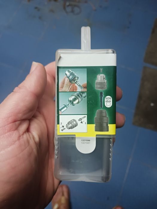 Adaptador SDS Plus com mandril de 13 mm da Bosch para martelo rotativo