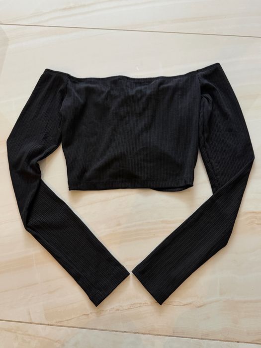 Черная кофточка shein