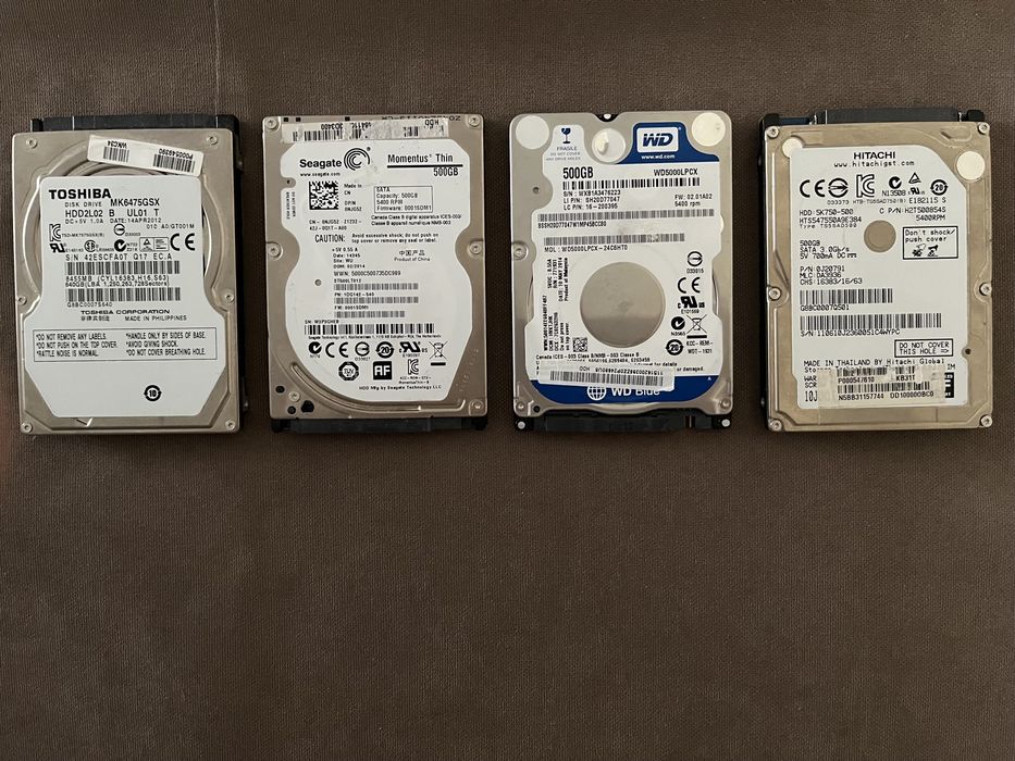 Жорсткий диск HDD 500GB для ноутбука