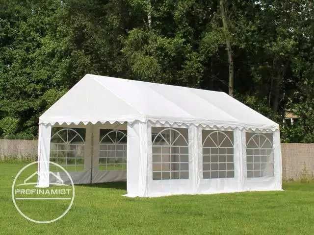 PROFINAMIOT 4x6m Namiot imprezowy PVC biały gratis dostawa