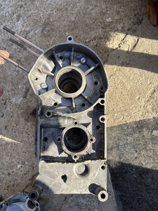 Czesci silnika simson skrzynia sprzegło kartery obudowa silnika