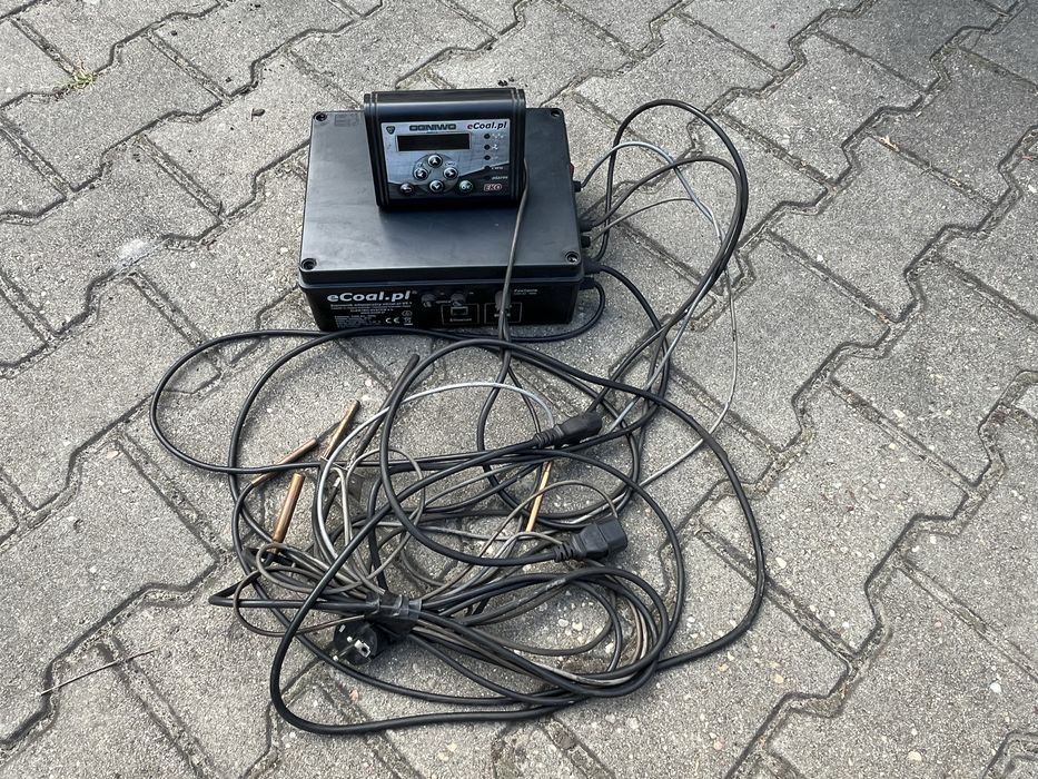 Sterownik pieca ekogroszek Ecoal-w pelni sprawny ,komplet