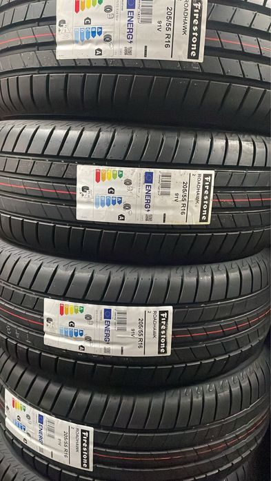 4 pneus novos 205-55/16 firestone roadhawk2