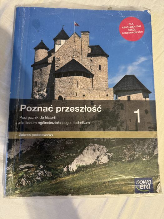 Podręcznik do Historii "Poznać przeszłość 1" zakres podstawowy nowa era