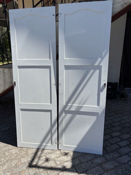 Portas de Armário Brancas – Vários Tamanhos