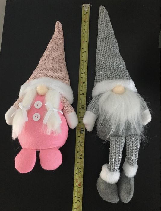 Gnomo rosa ou cinza novo