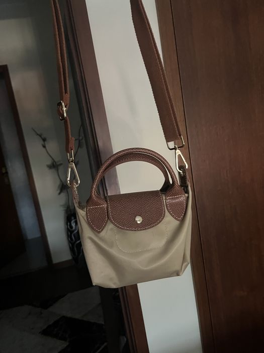 Mala longchamp bege
