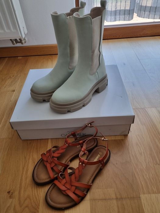 Nowe buty botki sztyblety Catwalk sandały Graceland Deichmann