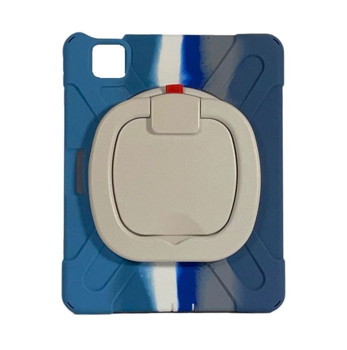 Pancerne Etui z Obrotową Podstawką do iPad Air 4/5 10.9 Cal Niebieskie