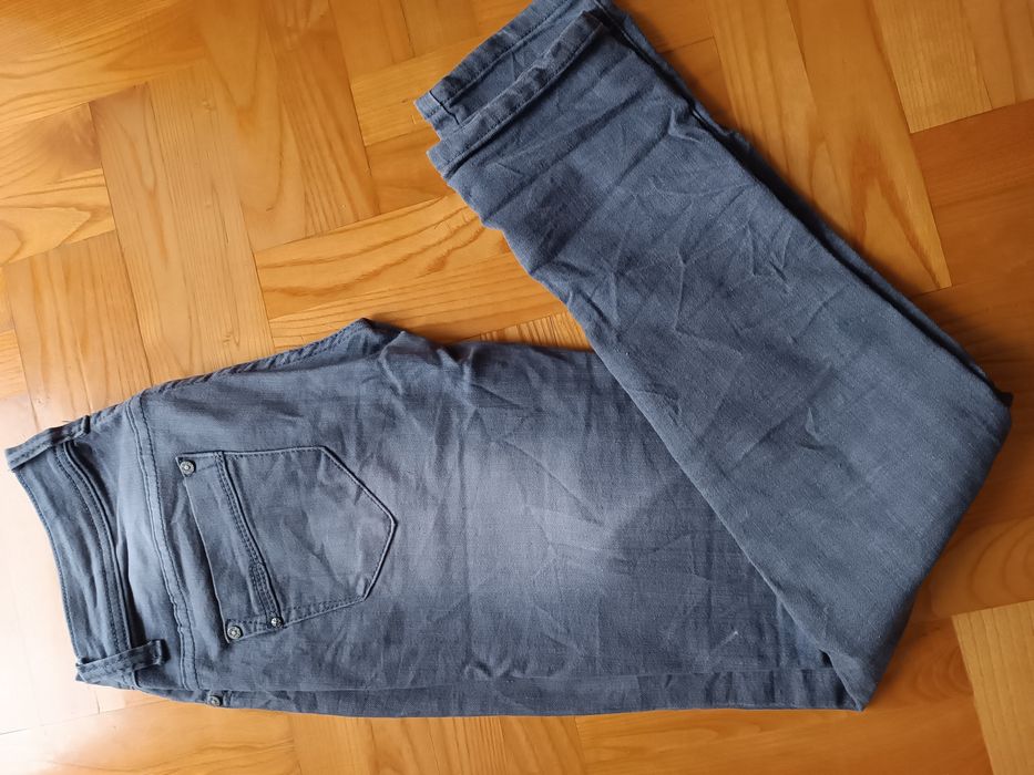 Spodnie jeansowe damskie 38M-40L szare