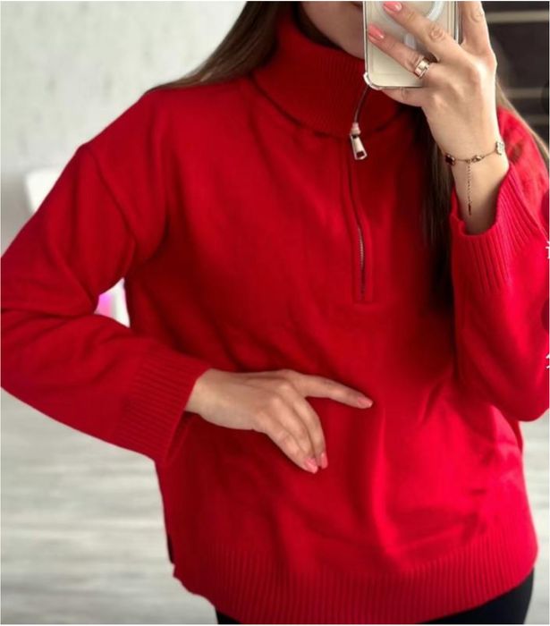 Кардиган halfzip, светр, кофта