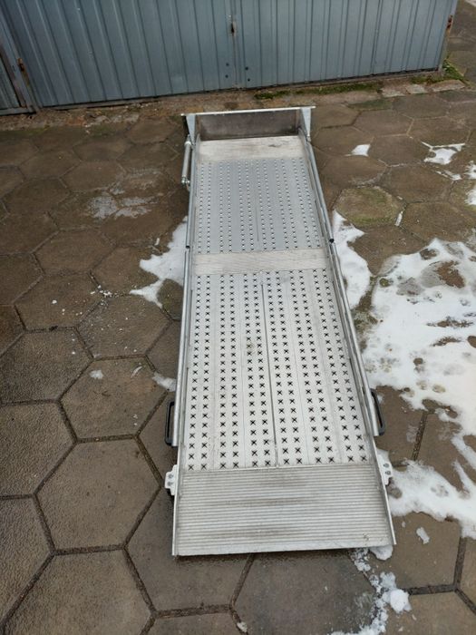 Rampa najazdowa aluminiowa do busa