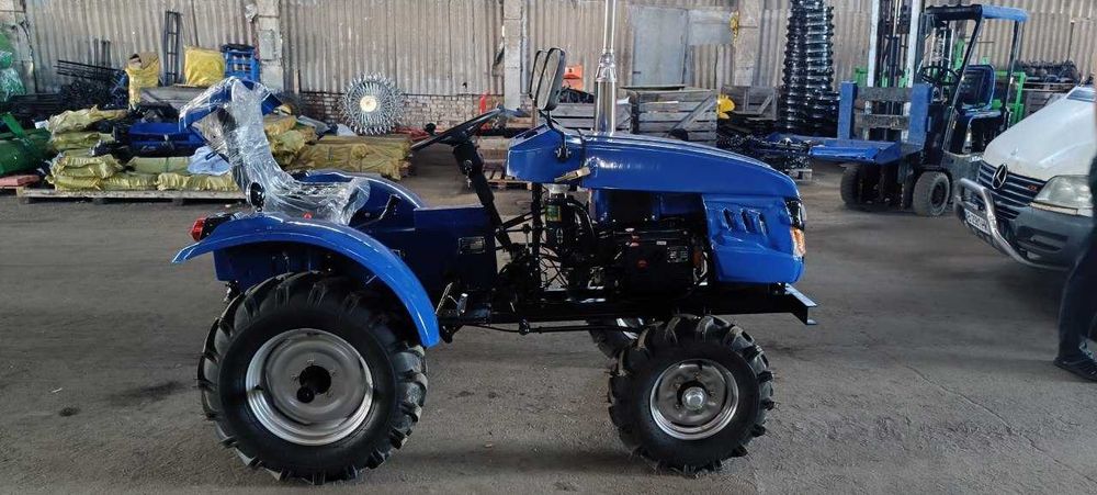 Мототрактор КЕНТАВР 160 Просторное место водителя рег. колея Фреза 120