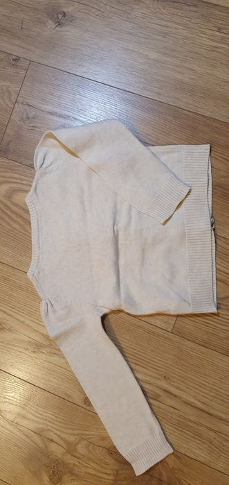 Sweter kremowy dla dziewczynki F&F 18-24M