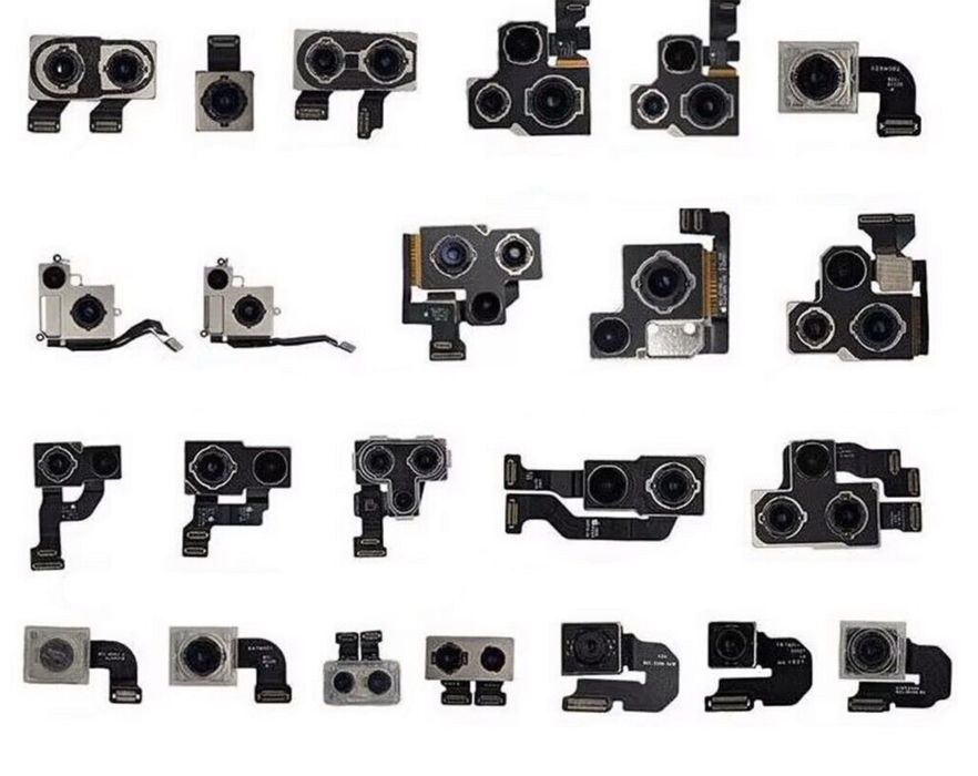 Apple iPhone kamera aparat 12 13 / 14 15 16 Pro Max ORYGINALNE