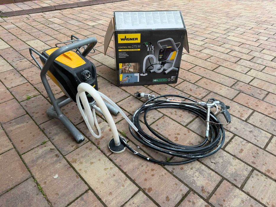 Agregat malarski Wagner Control Pro 275M - 100% sprawny, użyty przy jednym malowaniu domu