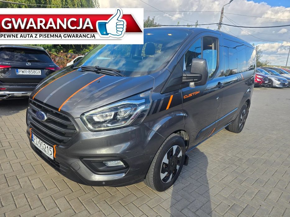 Ford Transit Custom 2.0 diesel 130KM + miękka hybryda Gwarancja Zamiana Zarejestrowany