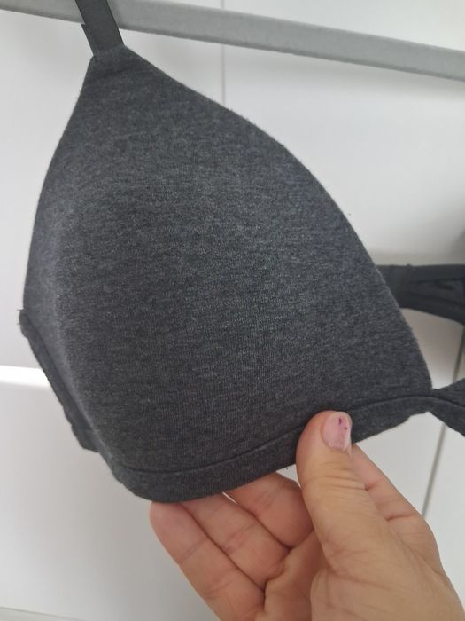 H&M stanik damski miekki roz 40 L miska b