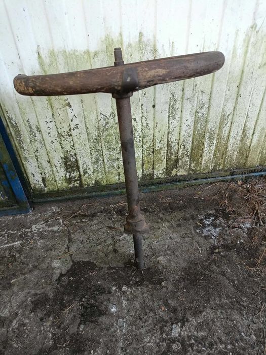 Kierownica do Lanz  Bulldog / Ursus C45 oryginał, mahoń