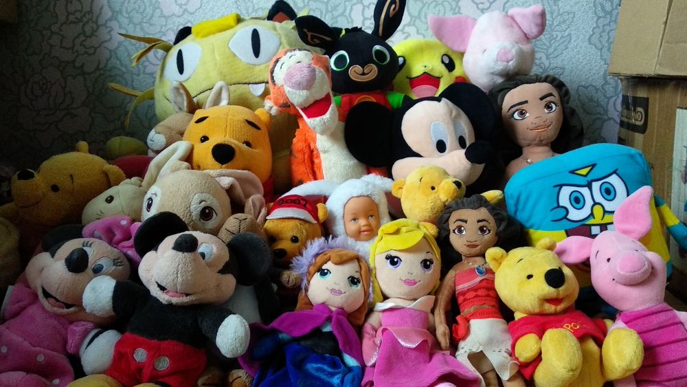 Свинка Пеппа Винни Бинг Пикачу Моана  лот