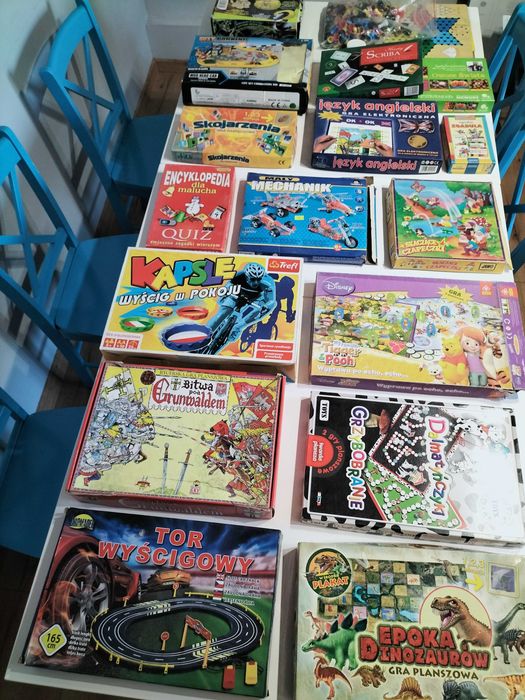 Gra planszowa, tor, gra edukacyjna