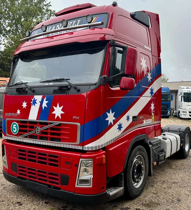 Volvo FH440 GLOB XXL AUTOMAT SKÓRA 2xALUTANK STANDKLIMA WEBASTO XENONY SPOJLERY LODÓWKA EURO 5 2008 LOW DECK MEGA ŁADNY  2xAlutank Glob XXL I-Shift Standklima Skóra Xenony Euro 5 Mega 2008